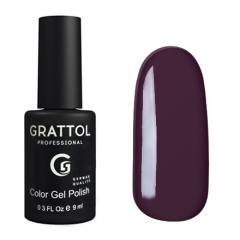 Grattol UV/LED Gel Lack 054 Dark Purple 9ml