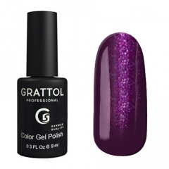 Grattol UV/LED Gel Lack 092 Shining Plum 9ml