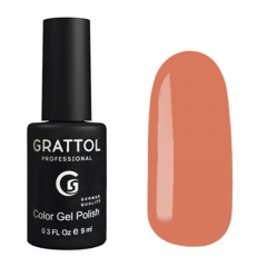 Grattol UV/LED Gel Lack 184 Orange Sherbet 9ml