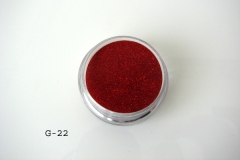 Acryl Farbpuder/Colour Powder mit glitter G22 4,5g K Professional