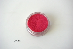 Acryl Farbpuder/Colour Powder mit glitter G34 4,5g K Professional