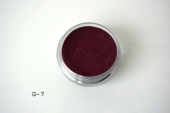 Acryl Farbpuder/Colour Powder mit glitter G7 4,5g K Professional